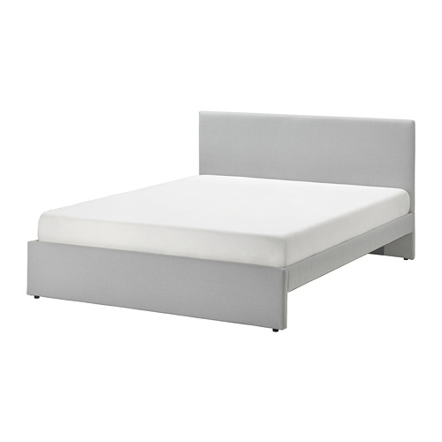 GLADSTAD, upholstered bed frame