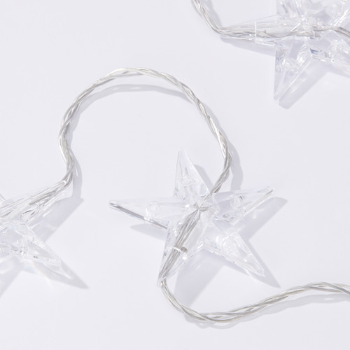 STRÅLA, LED lighting chain with 24 lights