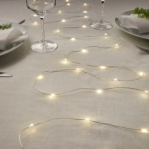 VISSVASS, LED lighting chain with 40 lights