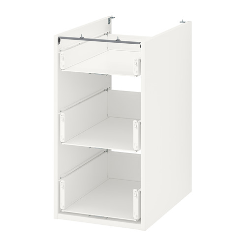 ENHET, base cb w 3 drawers