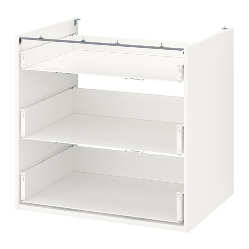 ENHET, base cb w 3 drawers