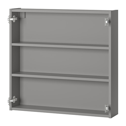 ENHET, wall cb w 2 shelves