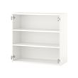 ENHET wall cb w 2 shelves 