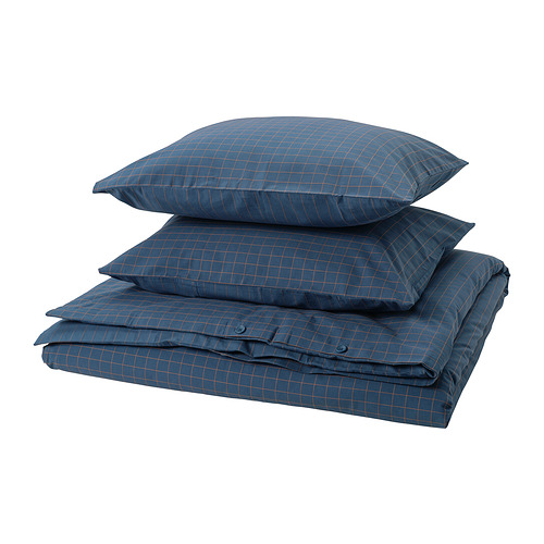 DOFTAKLEJA duvet cover and 2 pillowcases