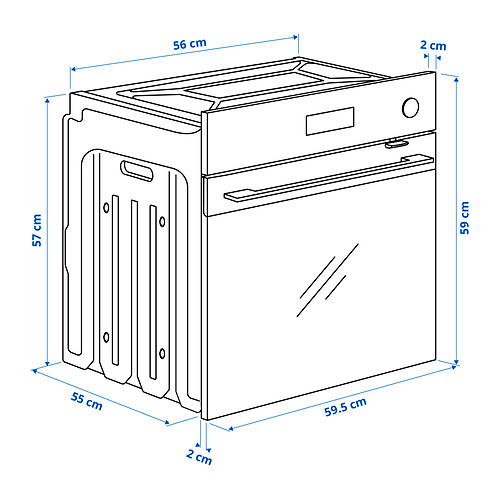 SPJUTBO blástursofn