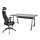 UTESPELARE/MATCHSPEL, gaming desk and chair