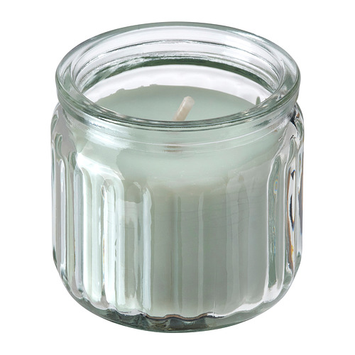 HÖKGÖK, scented candle in glass