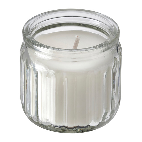 HÖKGÖK, scented candle in glass