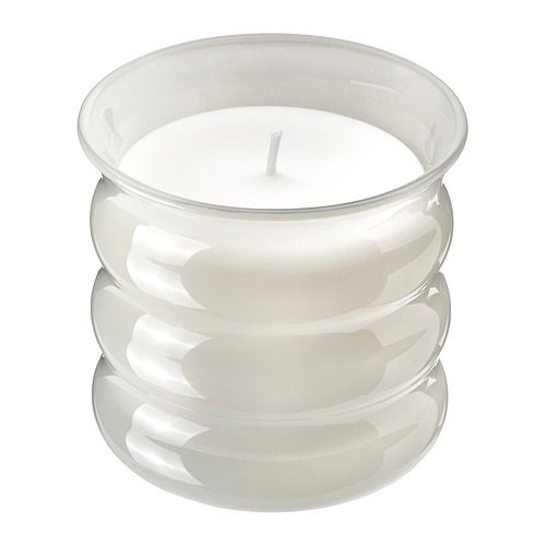JUVELTRAST, scented candle in glass