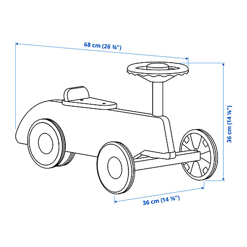 FÄLTHARE sparkbíll