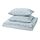 SMÅNUNNEÖRT, duvet cover and 2 pillowcases