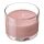 LOTSFÅGEL, scented candle in glass