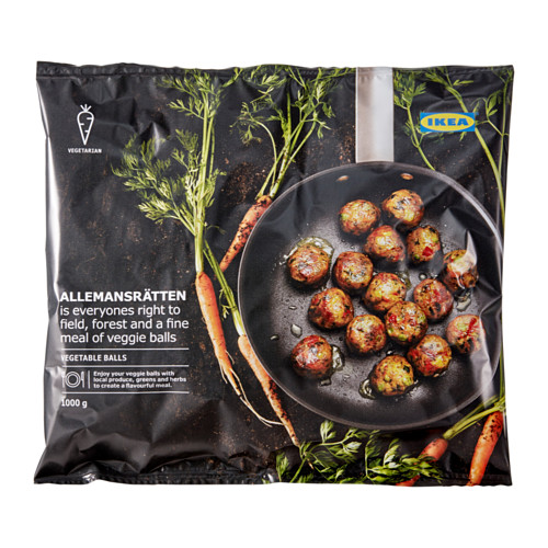 ALLEMANSRÄTTEN vegetable balls, frozen