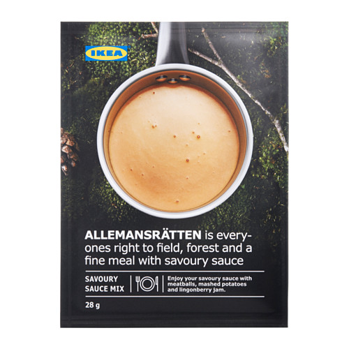 ALLEMANSRÄTTEN, mix for cream sauce