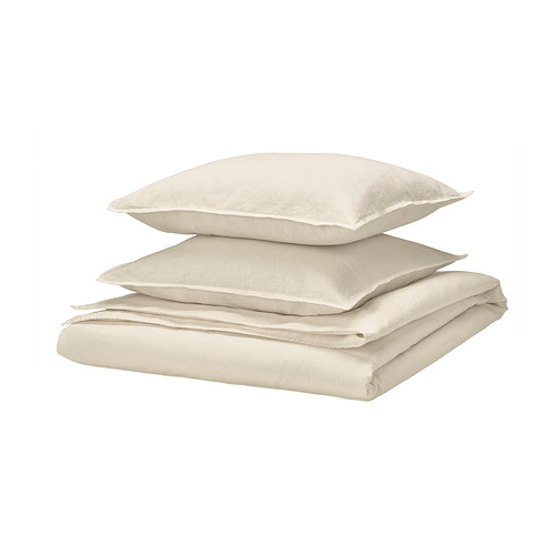 RUNDHAGTORN, duvet cover and 2 pillowcases