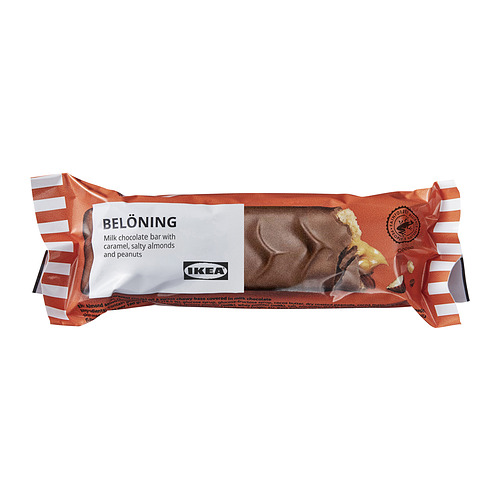 BELÖNING, milk chocolate bar