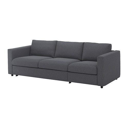 VIMLE, cover for 3-seat sofa-bed