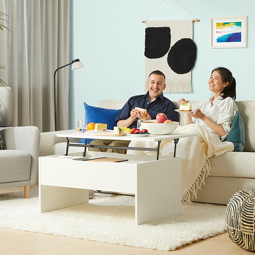 ÖSTAVALL, adjustable coffee table