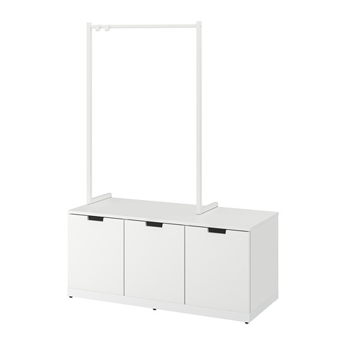 NORDLI chest of 3 drawers