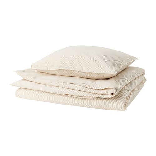 BERGPALM duvet cover and pillowcase