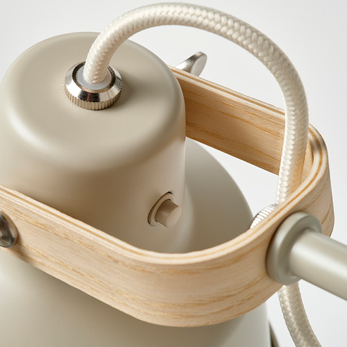 SJÖMAKT, floor lamp with 2-spot