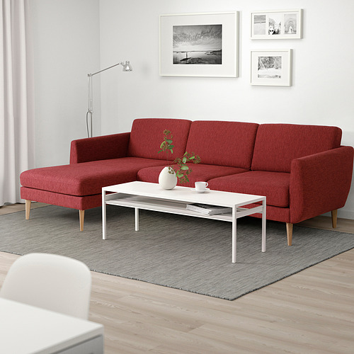 SMEDSTORP, 4-seat sofa with chaise longue