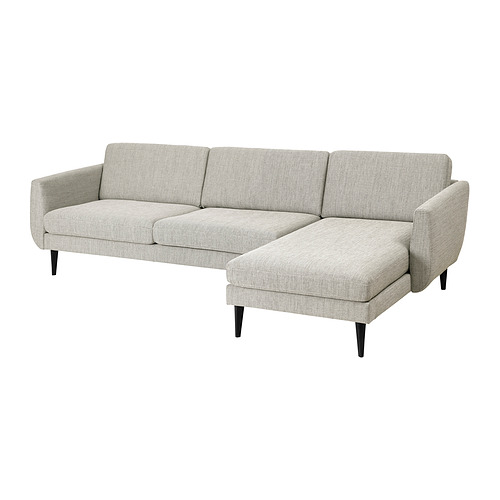 SMEDSTORP, 4-seat sofa with chaise longue