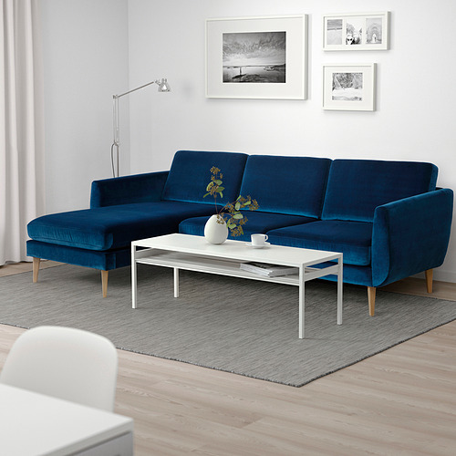 SMEDSTORP, 4-seat sofa with chaise longue