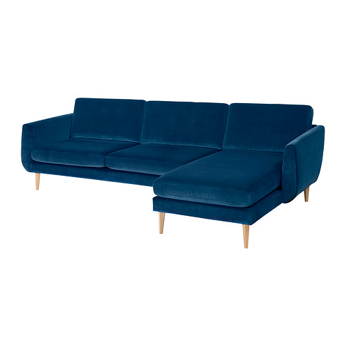 SMEDSTORP, 4-seat sofa with chaise longue