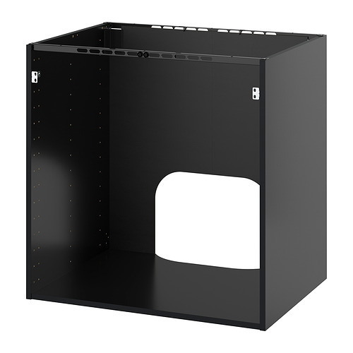 METOD, base cabinet for built-in oven/sink