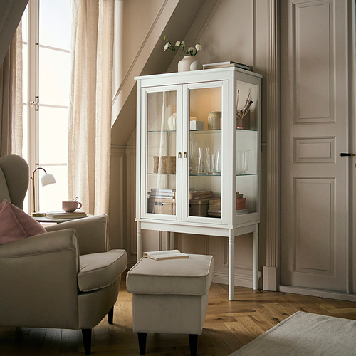 FÄRJKARL, glerskápur