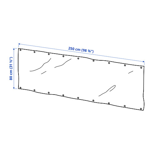 DYNING balcony privacy screen