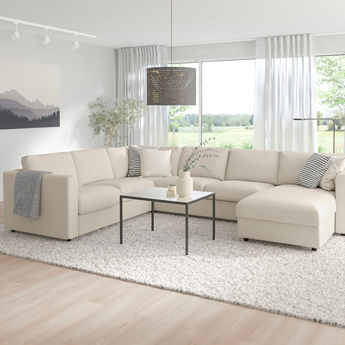 VIMLE, corner sofa, 5-seat