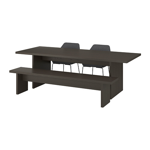 BERGSHYTTAN/TOSSBERG, borð, stólar og bekkur