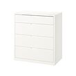 TONSTAD chest of 4 drawers 