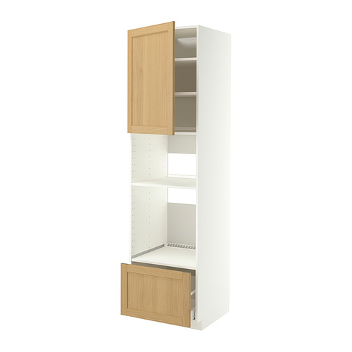 METOD/MAXIMERA high cabinet f built-in appliances