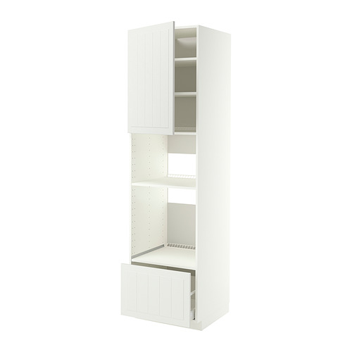 METOD/MAXIMERA high cabinet f built-in appliances