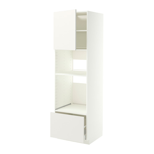 METOD/MAXIMERA high cabinet f built-in appliances
