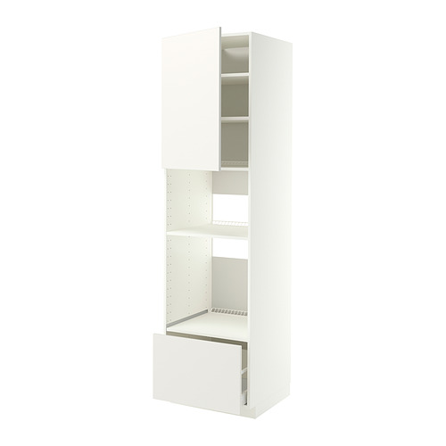 METOD/MAXIMERA high cabinet f built-in appliances