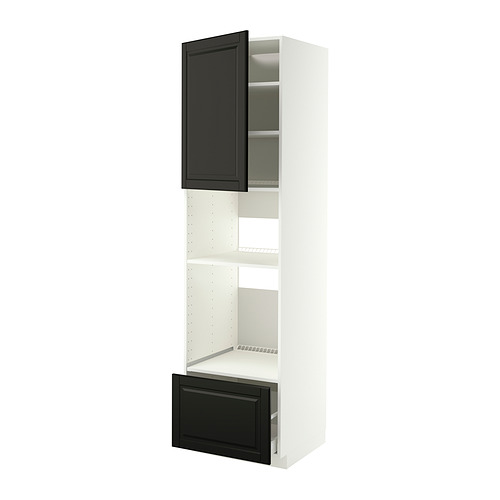 METOD/MAXIMERA high cabinet f built-in appliances
