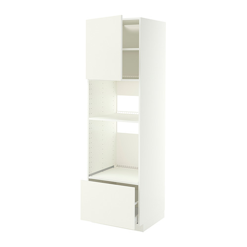 METOD/MAXIMERA high cabinet f built-in appliances