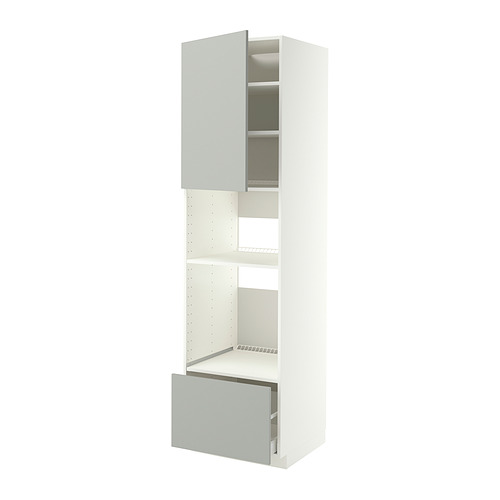 METOD/MAXIMERA high cabinet f built-in appliances