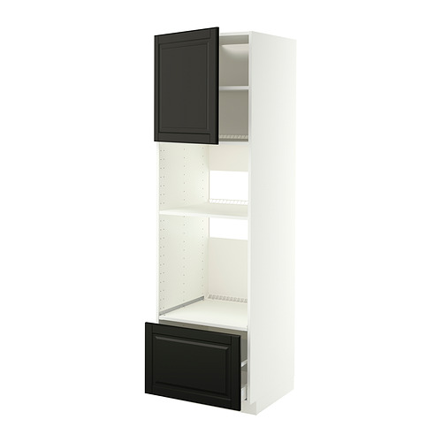 METOD/MAXIMERA high cabinet f built-in appliances