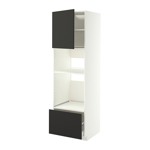 METOD/MAXIMERA high cabinet f built-in appliances