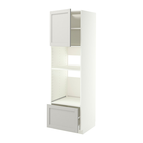 METOD/MAXIMERA high cabinet f built-in appliances