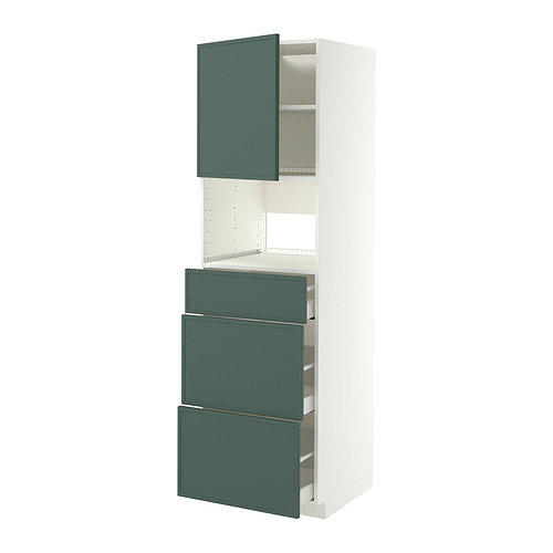 METOD/MAXIMERA high cabinet f built-in appliances