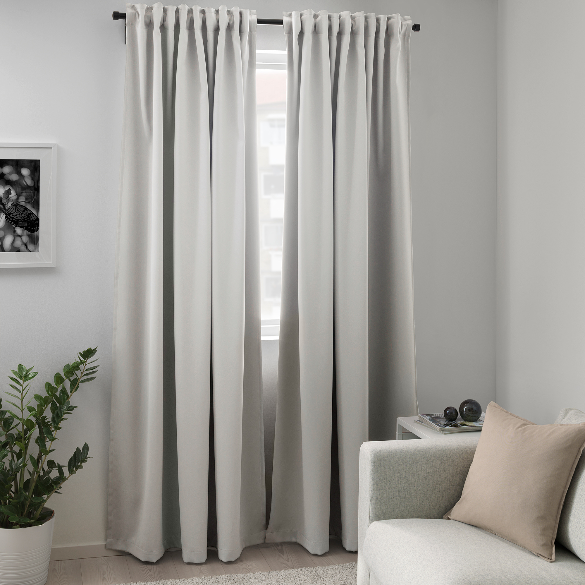 MAJGULL room darkening curtains, 1 pair