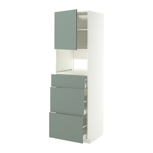 METOD/MAXIMERA high cabinet f built-in appliances