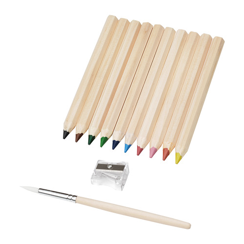 MÅLA, coloured pencil