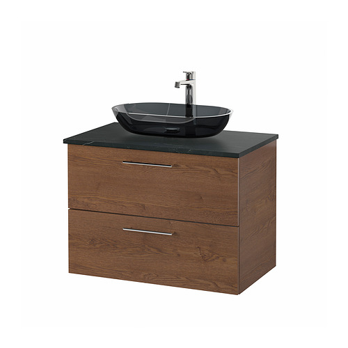 GODMORGON/TOLKEN/OXMYREN, wsh-stnd w countertop wsh-basin